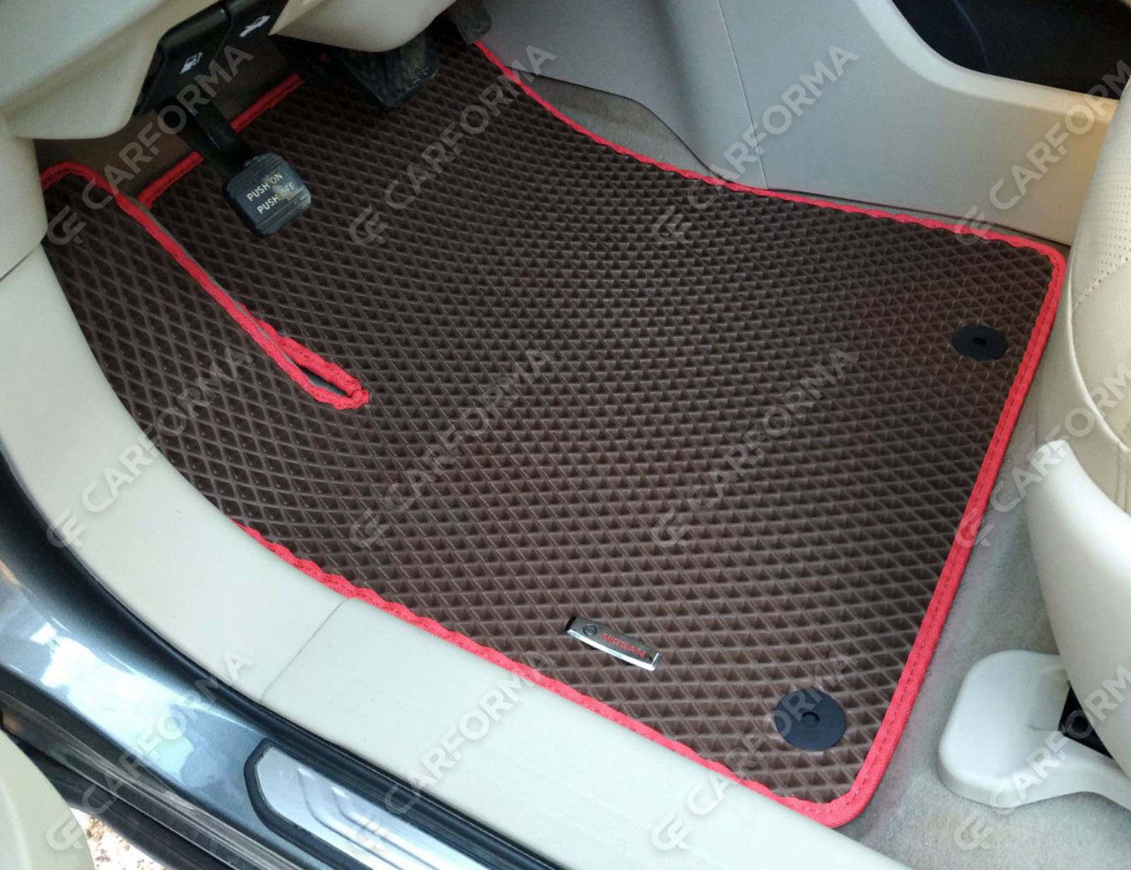 Ворсовые коврики на Nissan Murano (Z52) 2014&nbsp;-&nbsp;2022 в Иркутске