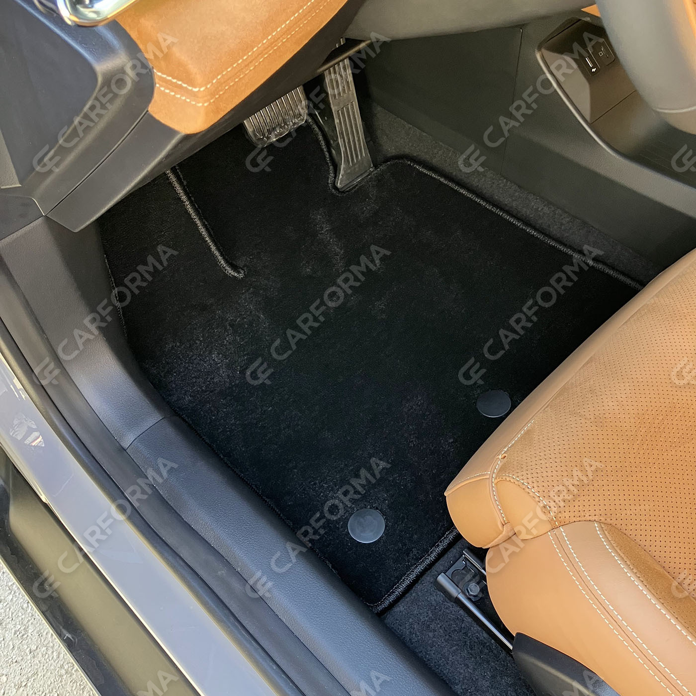 Ворсовые коврики на Mazda EZ-6 2024&nbsp;-&nbsp;2026 в Иркутске