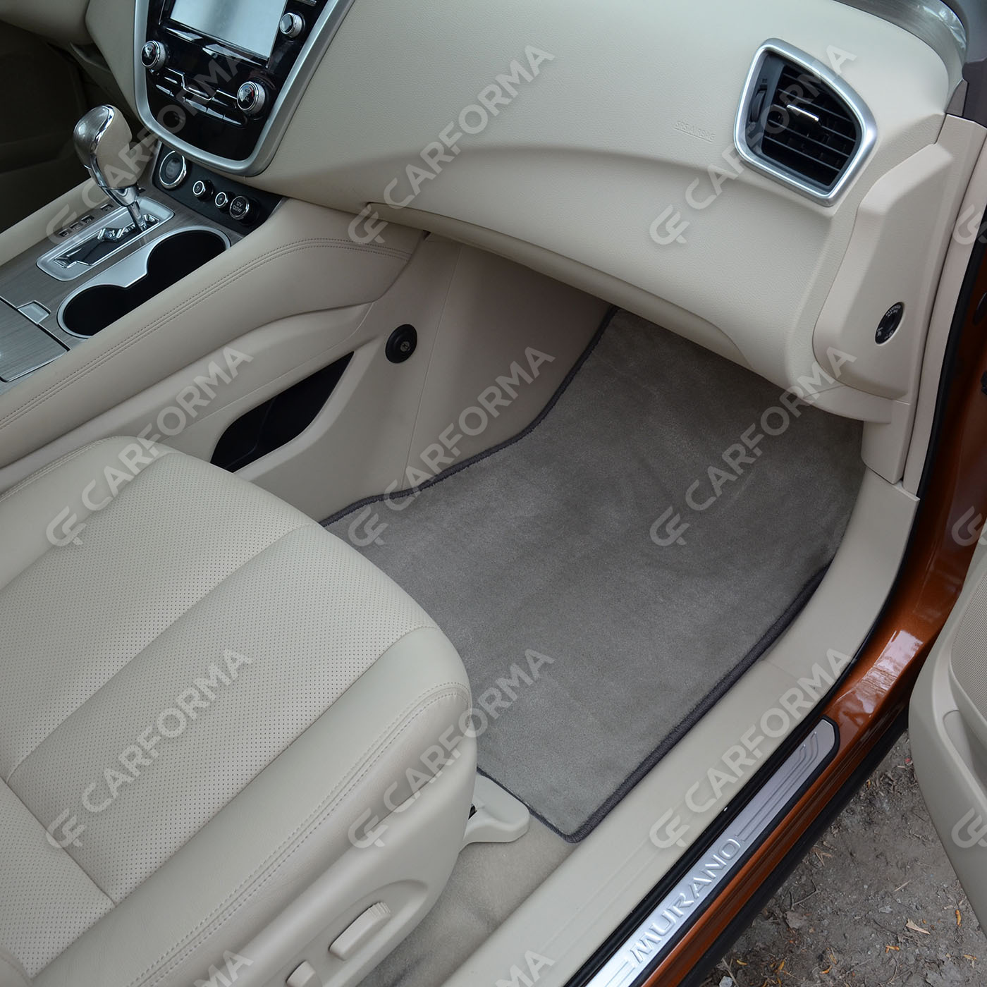 Ворсовые коврики на Nissan Murano (Z52) 2014&nbsp;-&nbsp;2022 в Иркутске