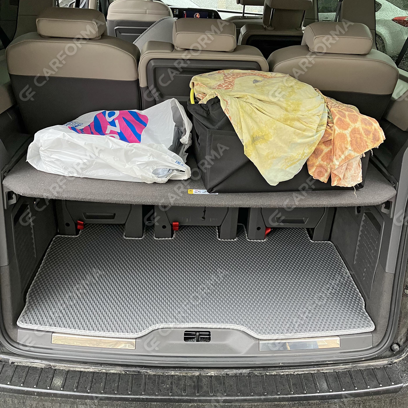 Ворсовые коврики на Volkswagen Multivan (T7) 2021&nbsp;-&nbsp;2026 в Иркутске