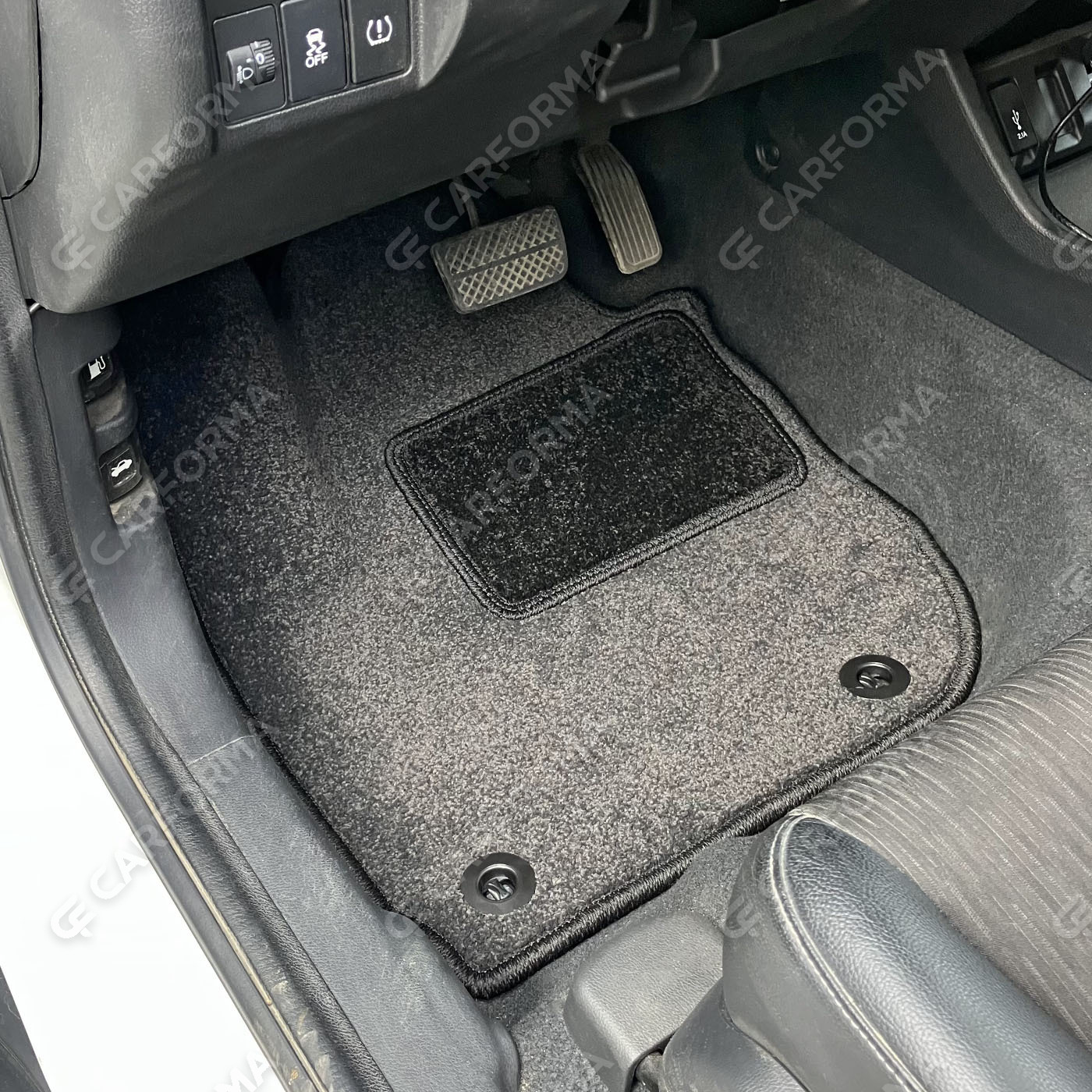 Ворсовые коврики на Honda XR-V I 2014&nbsp;-&nbsp;2022 в Иркутске