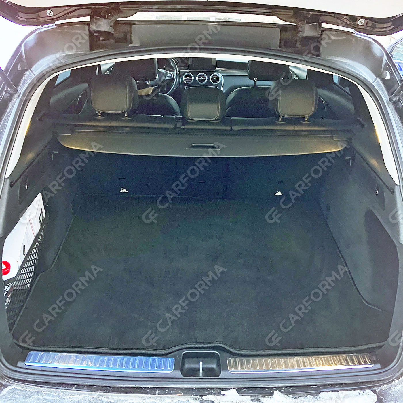 Ворсовые коврики на Mercedes GLC (X253) 2015&nbsp;-&nbsp;2023 в Иркутске