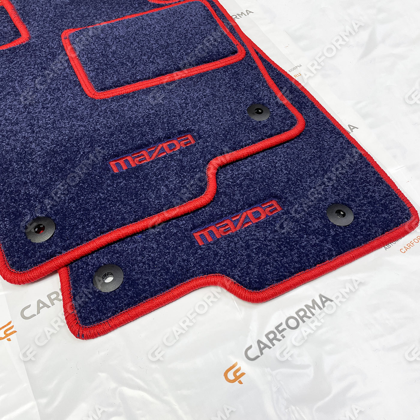 Ворсовые коврики на Mazda 2 2007&nbsp;-&nbsp;2015 в Иркутске