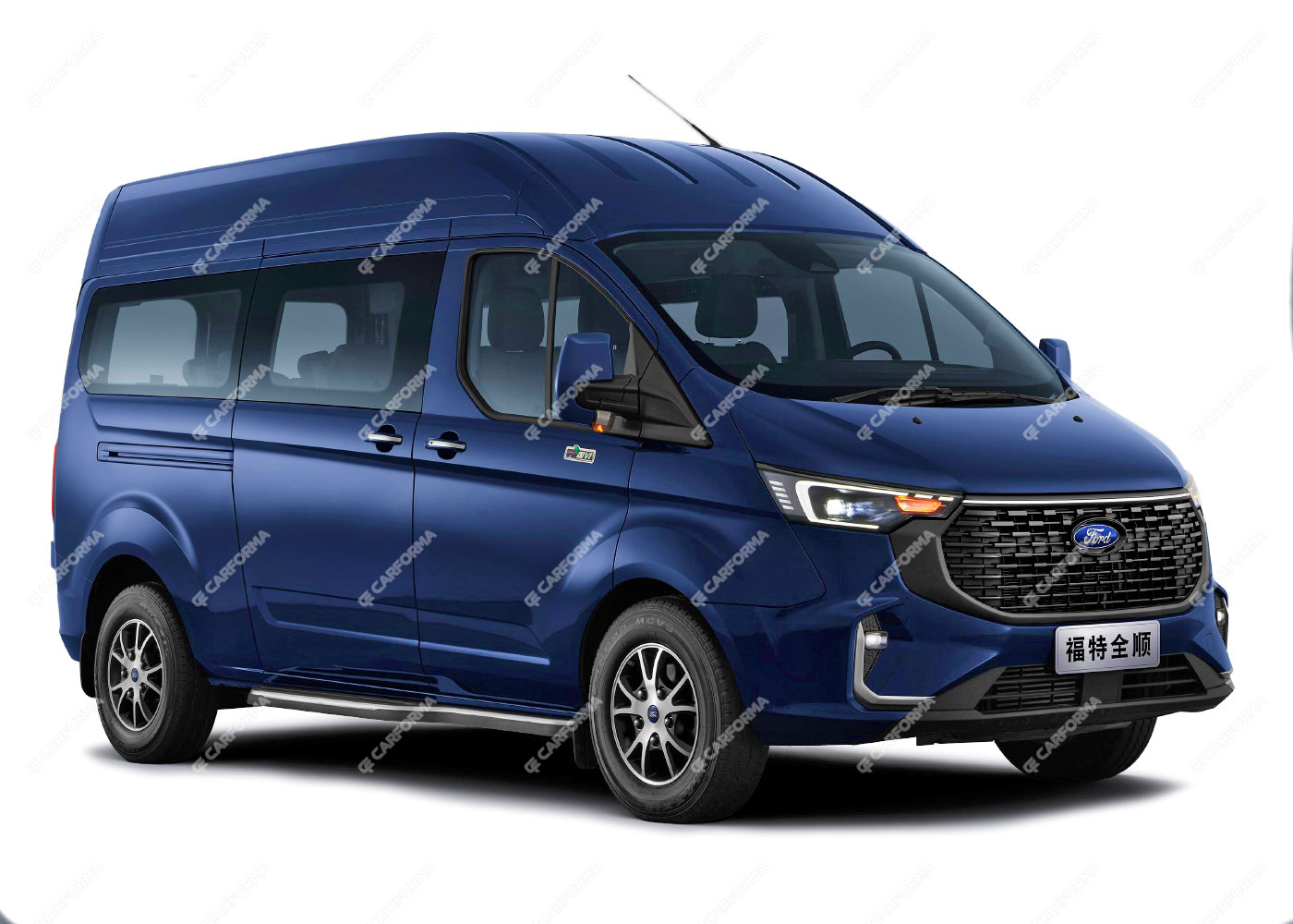 Ворсовые коврики на Ford Tourneo Custom 2 2023 - 2025