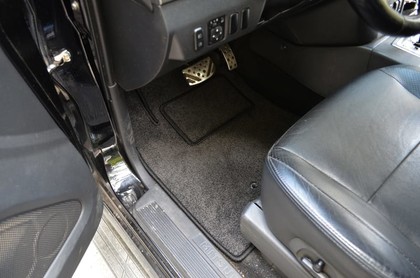 Ворсовые коврики на Mitsubishi Pajero IV 2006 - 2021 в Иркутске