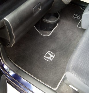 Ворсовые коврики на Honda Zest 2006 - 2012 в Иркутске