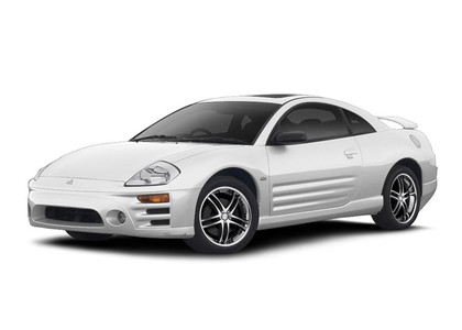 Ворсовые коврики на Mitsubishi Eclipse III 1999 - 2005 в Иркутске