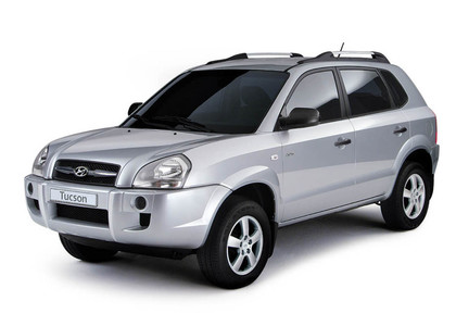 Ворсовые коврики на Hyundai Tucson I 2004 - 2010 в Иркутске