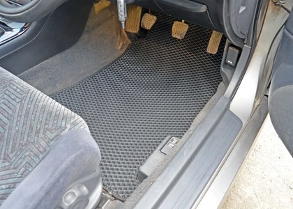 Ворсовые коврики на Honda Accord VI 1997 - 2002 в Иркутске