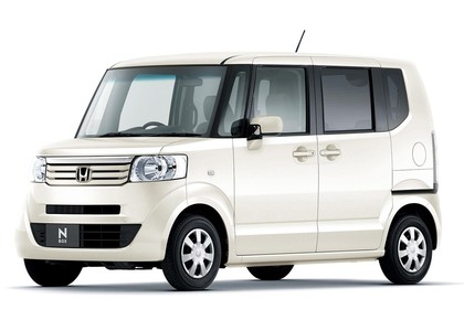 Ворсовые коврики на Honda N-BOX I 2011 - 2017 в Иркутске