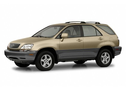 Ворсовые коврики на Lexus RX I 1997 - 2003 в Иркутске