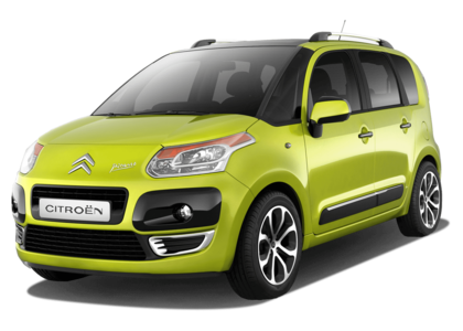 Ворсовые коврики на Citroen C3 Picasso 2008 - 2017 в Иркутске