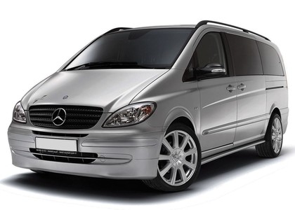 Ворсовые коврики на Mercedes Vito (W639) 2003 - 2014 в Иркутске