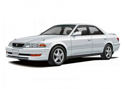 Ворсовые коврики на Toyota Mark II (100) 1996 - 2001 в Иркутске