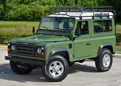 Ворсовые коврики на Land Rover Defender 90 1983 - 2016 в Иркутске
