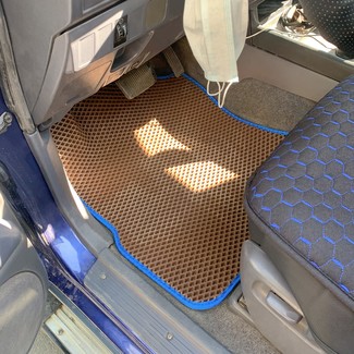 Ворсовые коврики на Toyota Land Cruiser Prado 95 1996 - 2002 в Иркутске