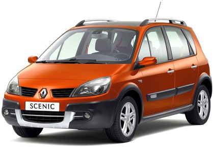 EVA коврики на Renault Scenic II 2003 - 2010 в Иркутске