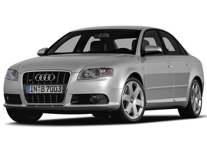Ворсовые коврики на Audi S4 (B7) 2004 - 2008 в Иркутске