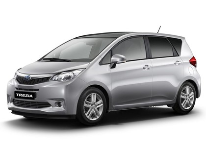 EVA коврики на Subaru Trezia 2010 - 2016 в Иркутске