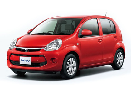 Коврики на Toyota Passo II 2010 - 2016 в Иркутске