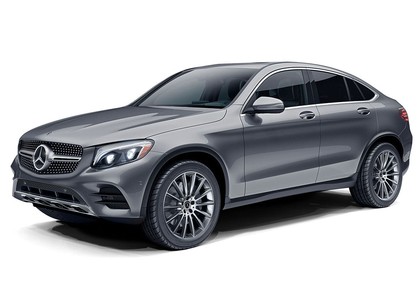 Ворсовые коврики на Mercedes GLC Coupe (C253) 2015 - 2023 в Иркутске
