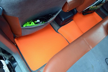 Ворсовые коврики на Mitsubishi Airtrek 2001 - 2008 в Иркутске