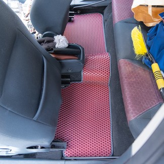 Ворсовые коврики на Ford Fiesta VI 2008 - 2019 в Иркутске
