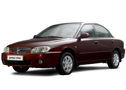 Ворсовые коврики на KIA Spectra 2000 - 2011 в Иркутске