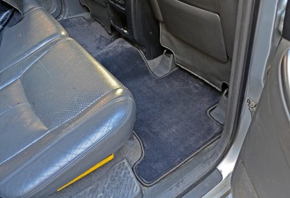 Ворсовые коврики на Toyota Land Cruiser Prado 120 2002 - 2009 в Иркутске