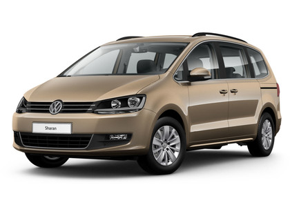 Ворсовые коврики на Volkswagen Sharan II 2010 - 2022 в Иркутске
