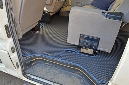 Ворсовые коврики на Mitsubishi Delica 4 1994 - 2007 в Иркутске