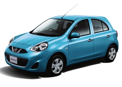 Ворсовые коврики на Nissan March (K13) 2010 - 2017 в Иркутске