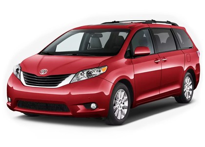 EVA коврики на Toyota Sienna III 2010 - 2020 в Иркутске
