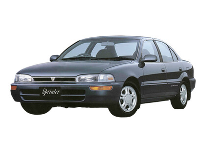Ворсовые коврики на Toyota Sprinter (E10) 1991 - 2002 в Иркутске