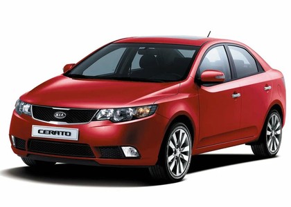 Ворсовые коврики на KIA Cerato II 2009 - 2013 в Иркутске