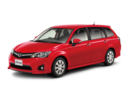 Ворсовые коврики на Toyota Corolla Fielder (E16) 2012 - 2017 в Иркутске