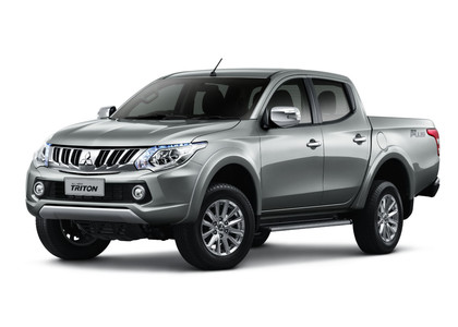 Ворсовые коврики на Mitsubishi L200 V 2015 - 2025 в Иркутске