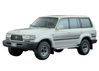 Ворсовые коврики на Toyota Land Cruiser 80 1990 - 1997 в Иркутске