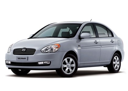 EVA коврики на Hyundai Verna 2005 - 2010 в Иркутске