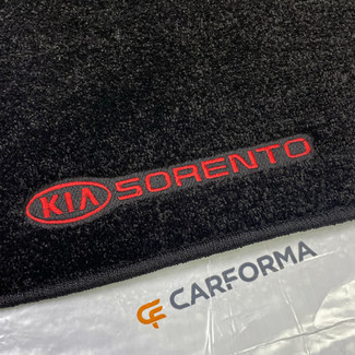Ворсовые коврики на KIA Sorento I 2002 - 2009 в Иркутске