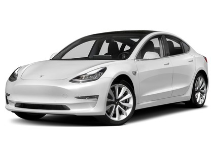 Ворсовые коврики на Tesla Model 3 2017 - 2025 в Иркутске