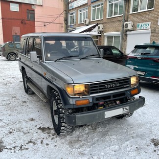 Ворсовые коврики на Toyota Land Cruiser Prado 70 1984 - 2025 в Иркутске