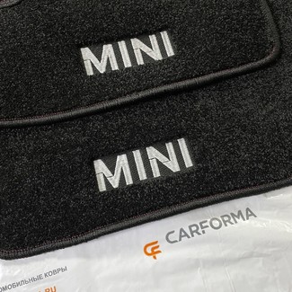 Ворсовые коврики на Mini Cooper Hatch (F55/F56) 2013 - 2025 в Иркутске