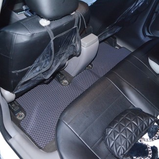 Ворсовые коврики на Honda Civic IX 4d 2012 - 2015 в Иркутске