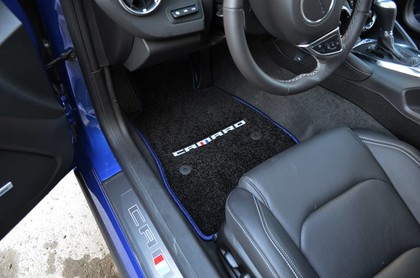 Ворсовые коврики на Chevrolet Camaro VI 2015 - 2024 в Иркутске