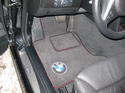 Ворсовые коврики на BMW 5 (E60/E61) 2003 - 2010 в Иркутске