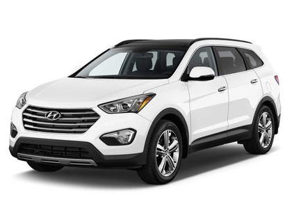 Ворсовые коврики на Hyundai Santa Fe III 2012 - 2019 в Иркутске