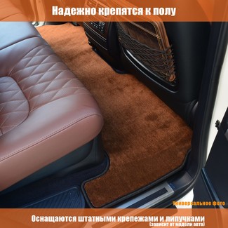 Ворсовые коврики на Renault Logan II 2012 - 2022 в Иркутске