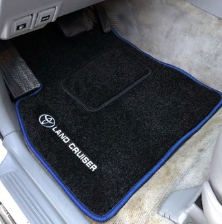 Ворсовые коврики на Toyota Land Cruiser 100 1998 - 2007 в Иркутске