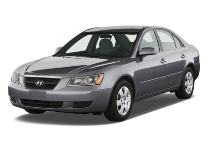 Ворсовые коврики на Hyundai Sonata 5 (NF) 2004 - 2010 в Иркутске